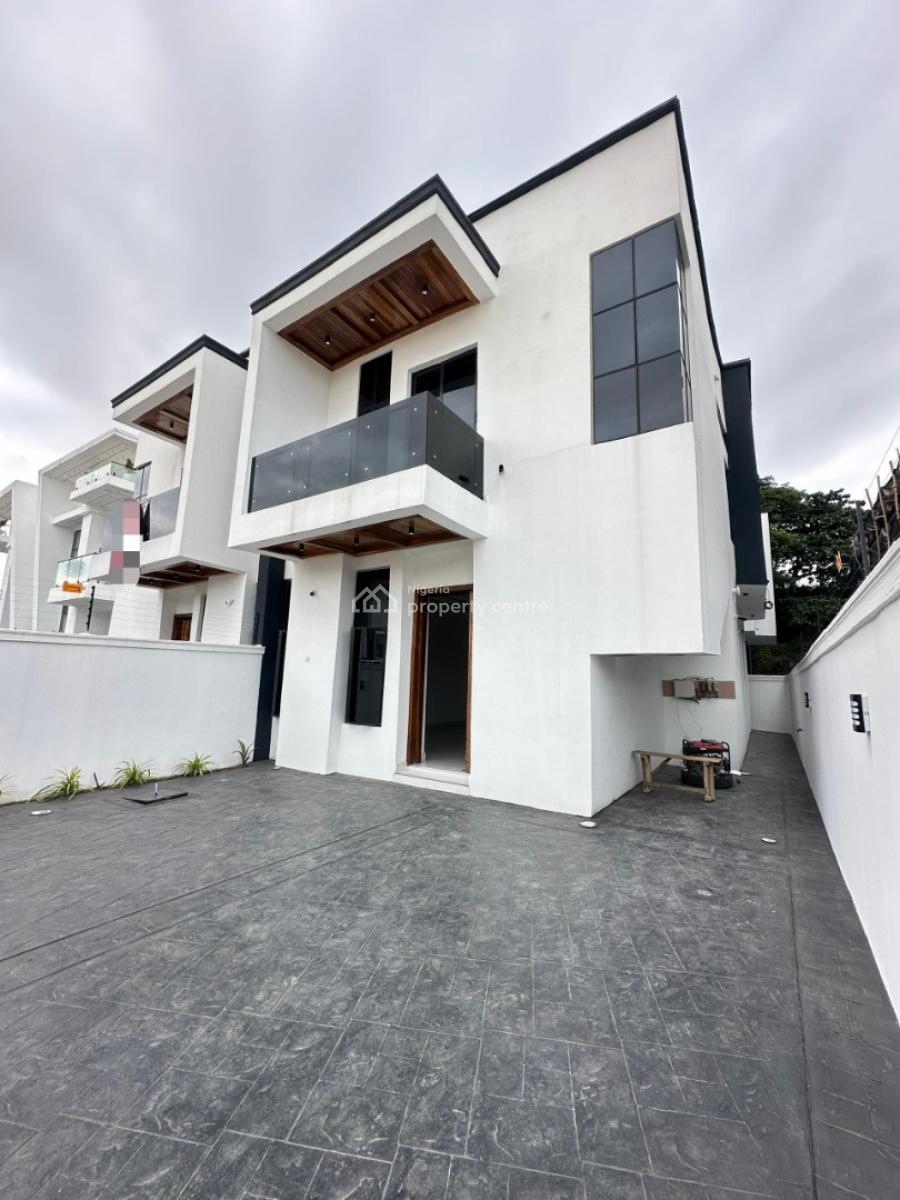 Lovely 4 Bedroom Semi Detached Duplex with a Bq, Chevron, Lekki, Lagos, Semi-detached Duplex for Sale