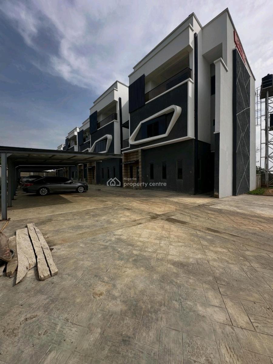New 4 Bedroom Terrace Duplex with Boys Quarters All Rooms Are En-suite, Gaduwa, Abuja, House for Sale