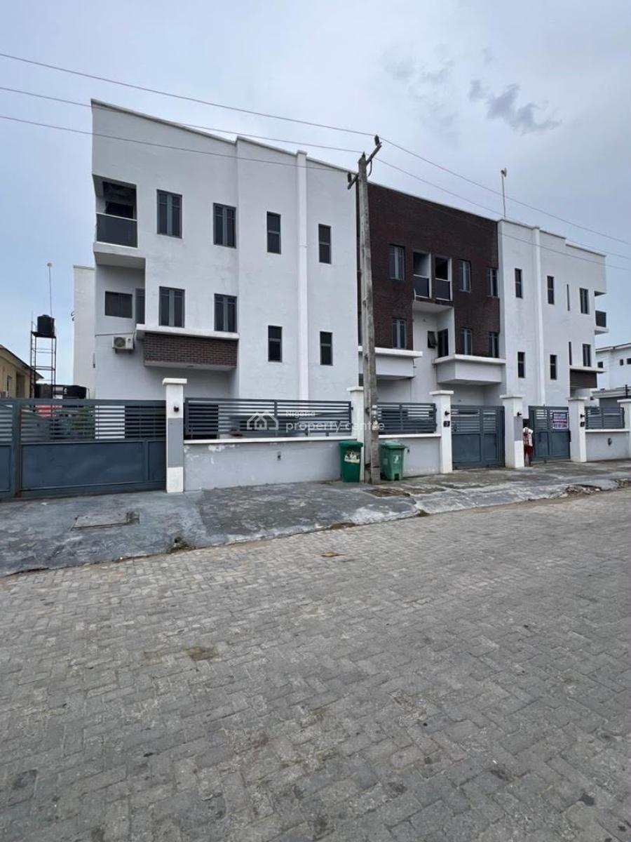 Luxury 4-bedroom Terrace Duplex + Bq with Excellent Facility, Ikate, Lekki, Lagos, Terraced Duplex for Rent