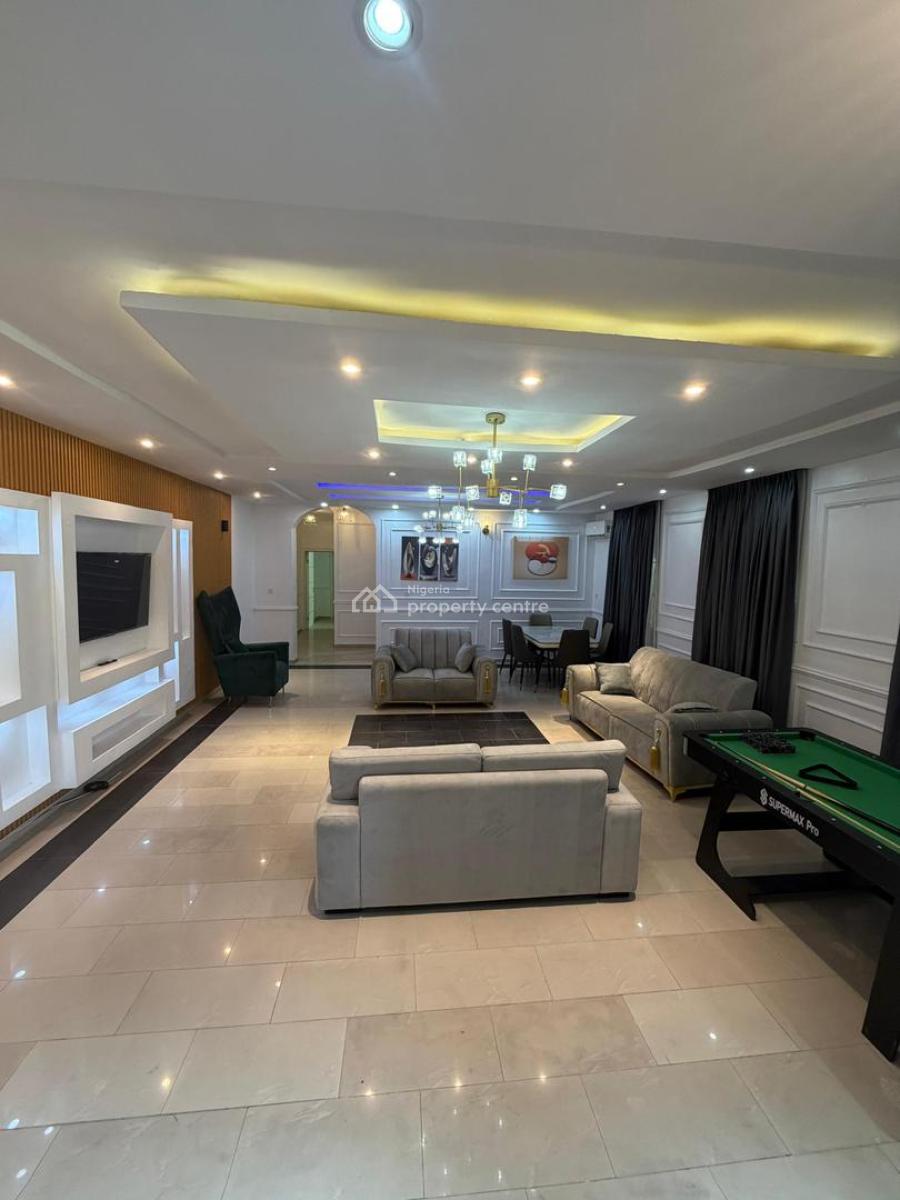 Lovely 4 Bedroom Fully Furnished Semi Detached Duplex with Bq, Osapa London, Osapa, Lekki, Lagos, Semi-detached Duplex for Rent