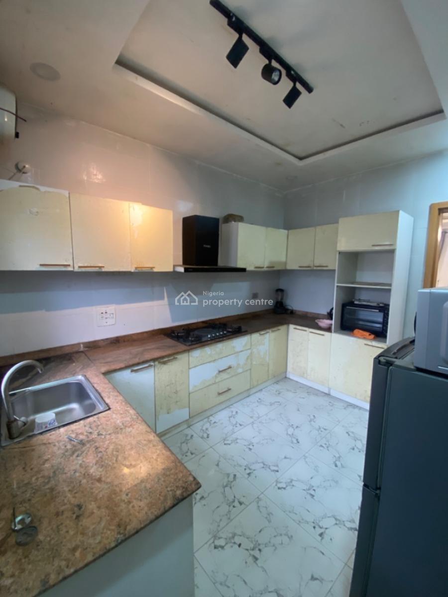 Luxury 3 Bedroom Duplex with Bq 24 Hours Light, Lbs Close to Express( Note Furnished, Sangotedo, Ajah, Lagos, Terraced Duplex for Rent