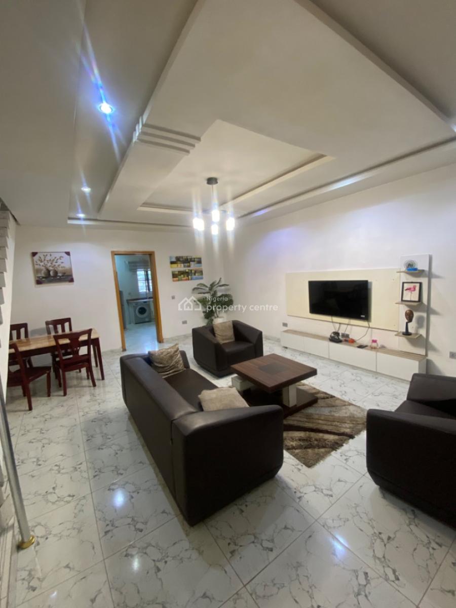 Luxury 3 Bedroom Duplex with Bq 24 Hours Light, Lbs Close to Express( Note Furnished, Sangotedo, Ajah, Lagos, Terraced Duplex for Rent