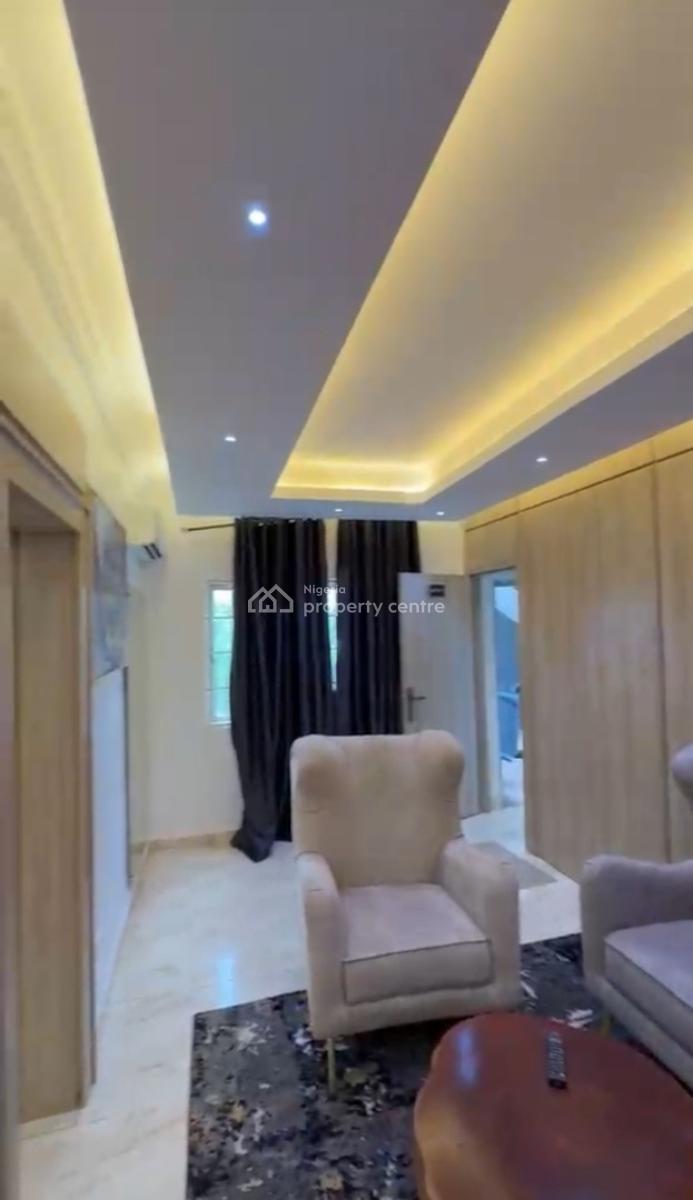 Luxury Furnished 1 Bedroom Flat, with Ac & Gen, Garki, Abuja, Flat / Apartment for Rent