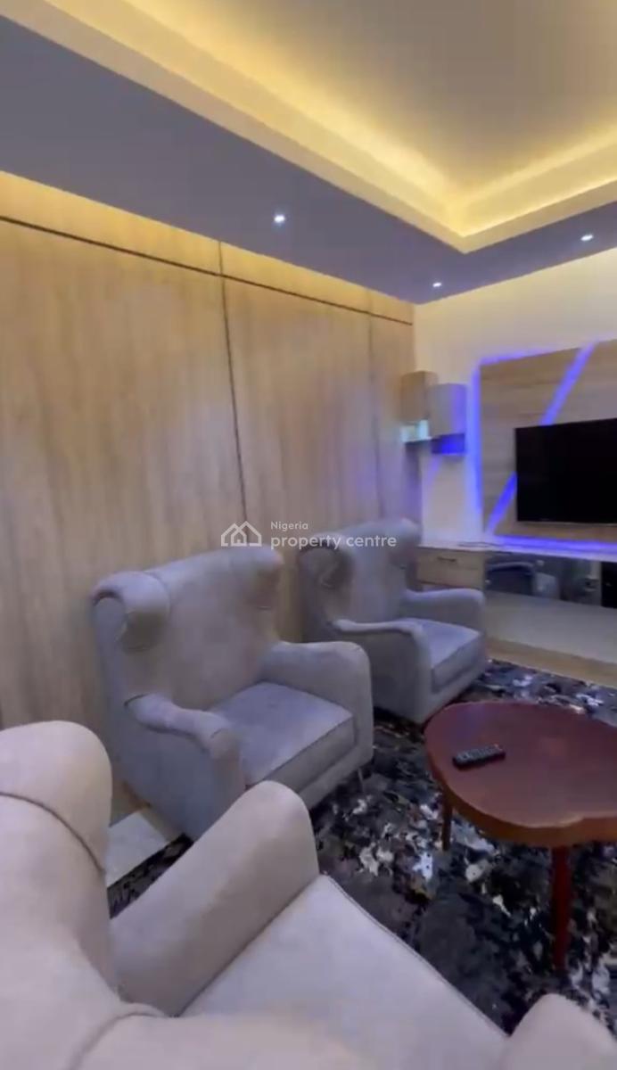 Luxury Furnished 1 Bedroom Flat, with Ac & Gen, Garki, Abuja, Flat / Apartment for Rent