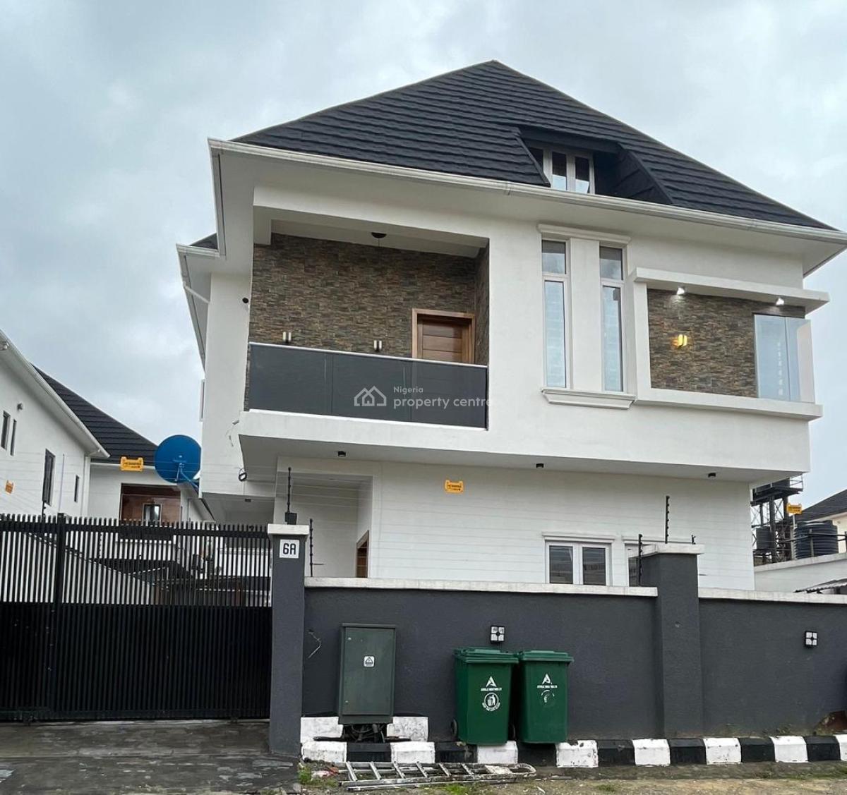 Newly Launched 4-bedroom Self-compound Duplex, Agungi, Lekki, Lagos, Detached Duplex Short Let