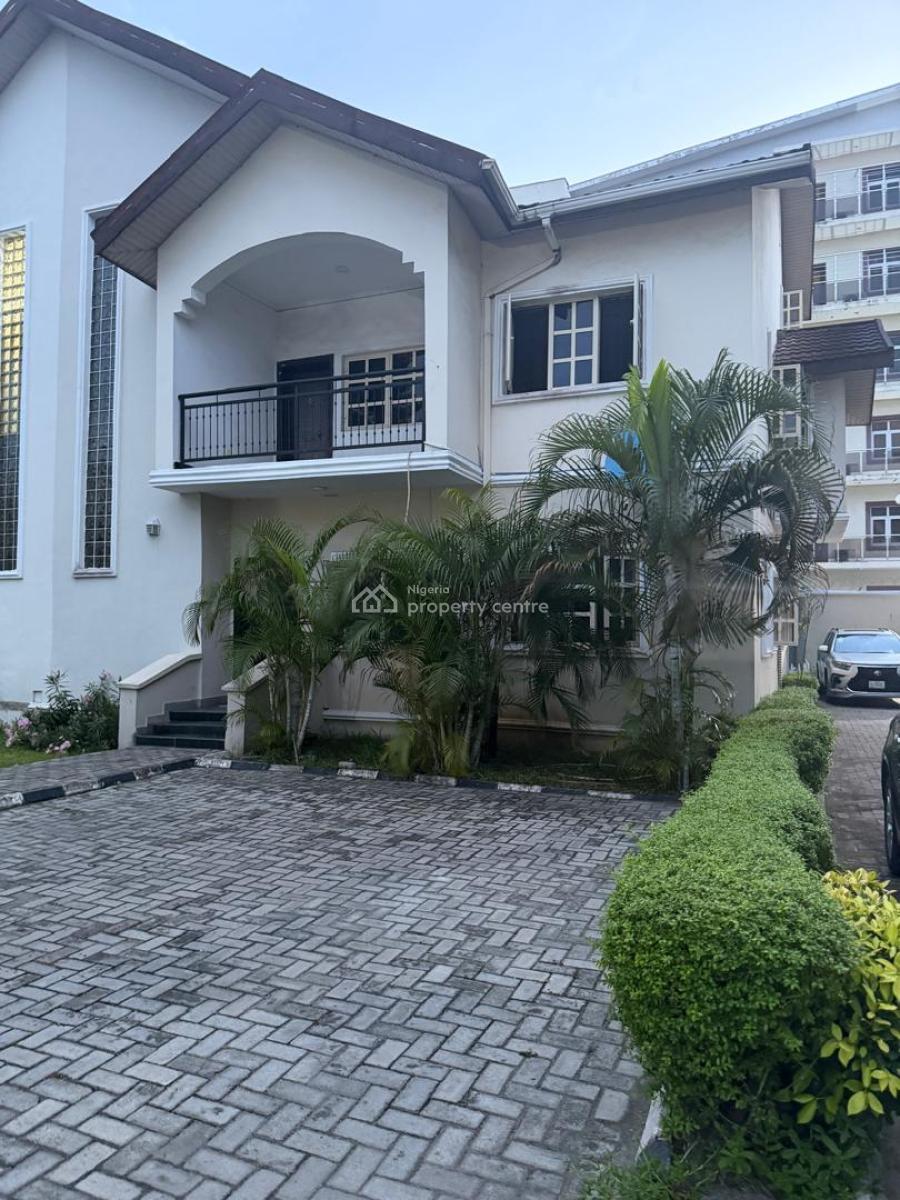 4 Bedroom Terraced with 1 Room Bq, Dideolu Estate, Oniru, Victoria Island (vi), Lagos, House for Rent
