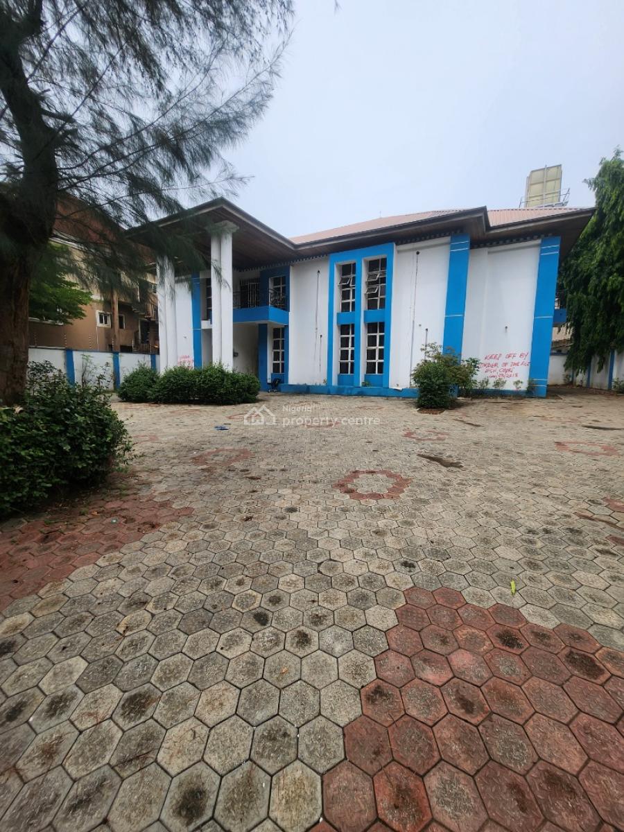 7 Bedroom Fully Detached Duplex with 2 Rooms Bq, 13 Cars Space, Office Or Residential Use, Jabi Main, Jabi, Abuja, Detached Duplex for Rent