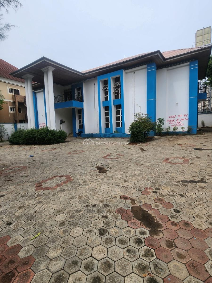 7 Bedroom Fully Detached Duplex with 2 Rooms Bq, 13 Cars Space, Office Or Residential Use, Jabi Main, Jabi, Abuja, Detached Duplex for Rent