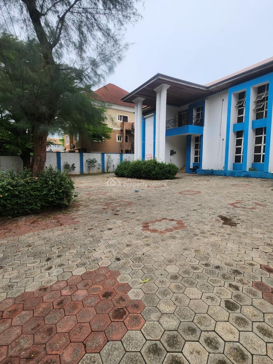 7 Bedroom Fully Detached Duplex with 2 Rooms Bq, 13 Cars Space, Office Or Residential Use, Jabi Main, Jabi, Abuja, Detached Duplex for Rent