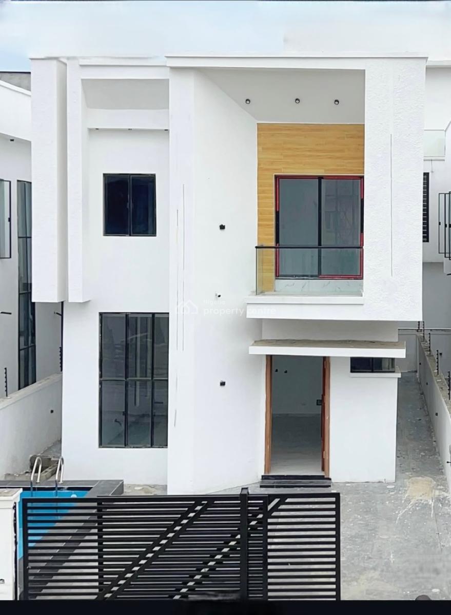 4 Bedroom Fully Detached House with a Pool, Chevron Lekki, Lekki, Lagos, Detached Duplex for Sale