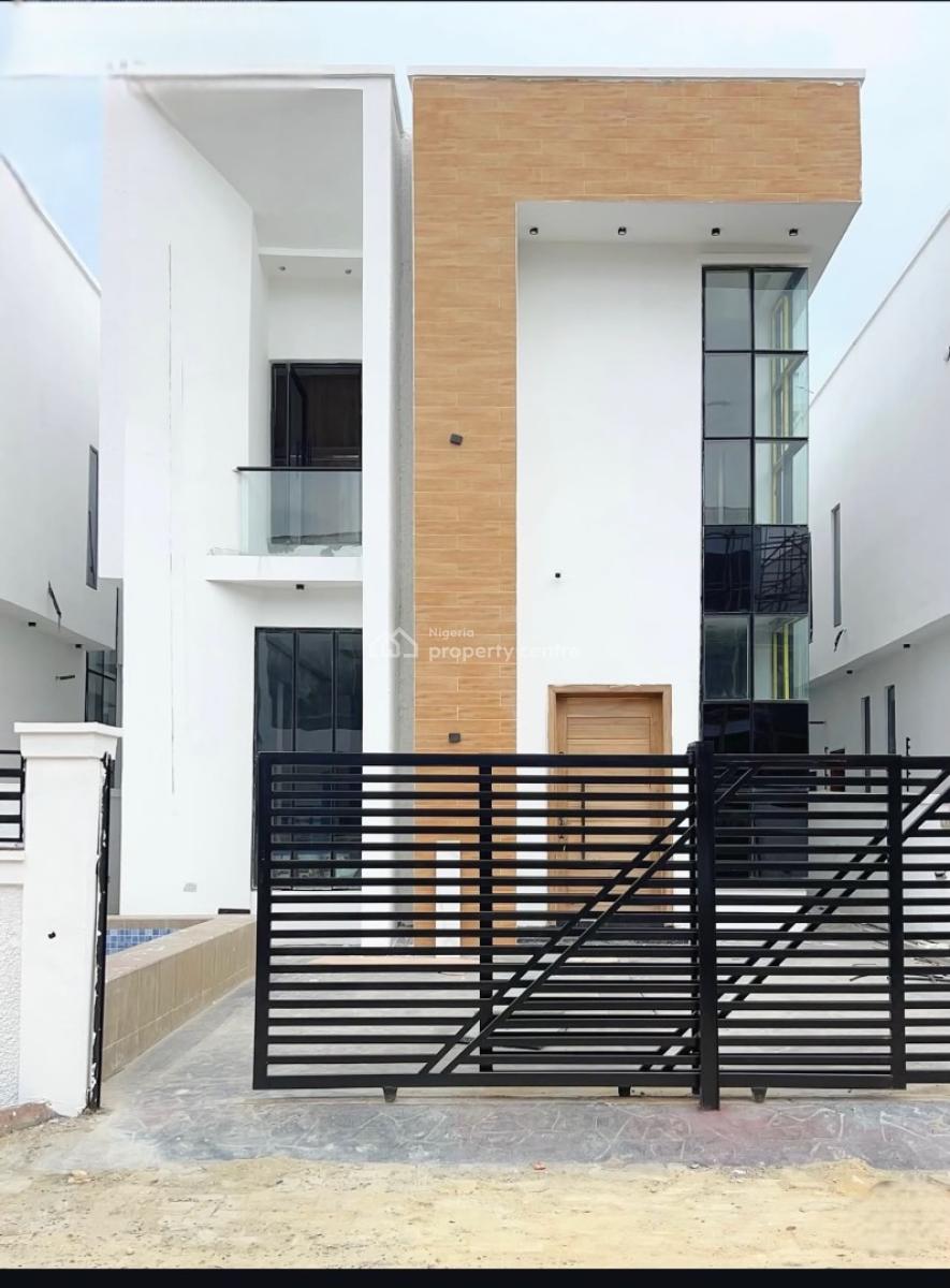 4 Bedroom Fully Detached House with a Pool, Chevron Lekki, Lekki, Lagos, Detached Duplex for Sale