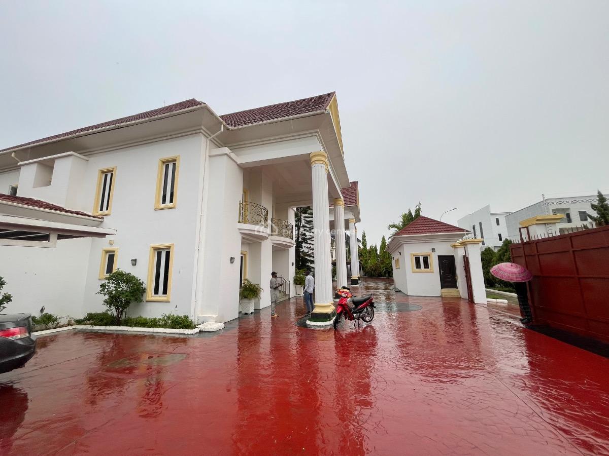5 Bedrooms Semi Detached Duplex with 1 Bq, Guzape Main, Near Coza, Guzape District, Abuja, Semi-detached Duplex for Rent