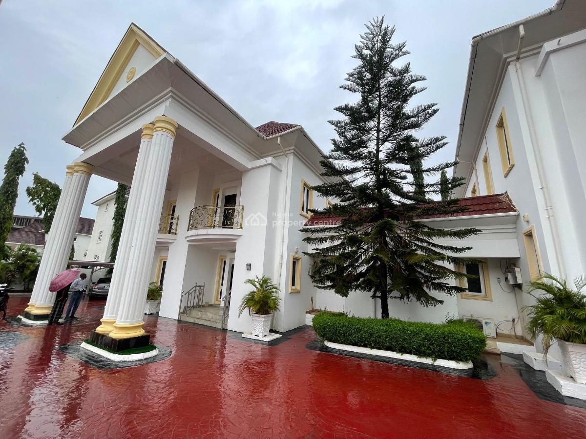 5 Bedrooms Semi Detached Duplex with 1 Bq, Guzape Main, Near Coza, Guzape District, Abuja, Semi-detached Duplex for Rent