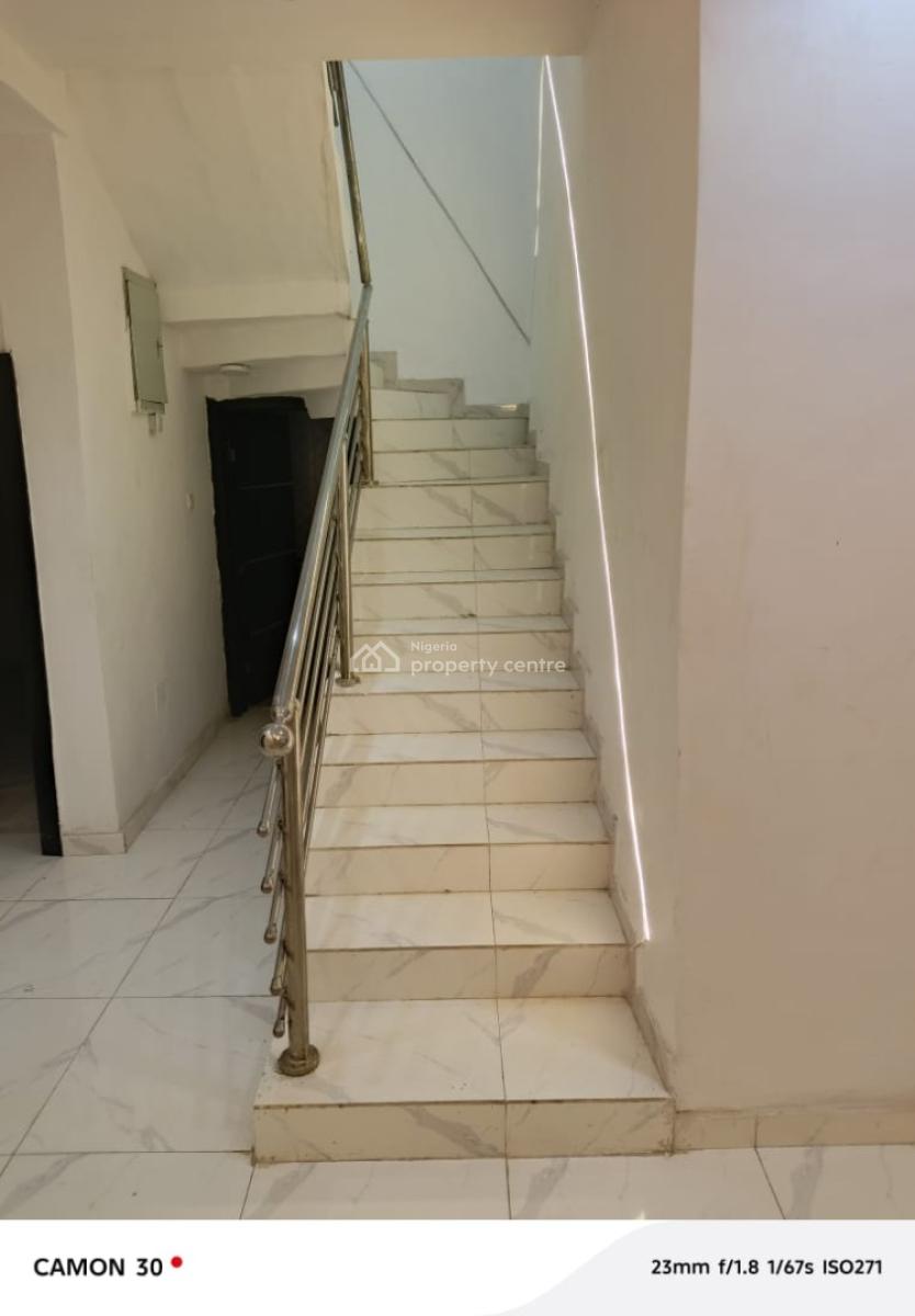 Partly Furnished 4 Bedroom Terrace Duplex, Atican Beach View Estate, Ajah, Lagos, Terraced Duplex for Rent