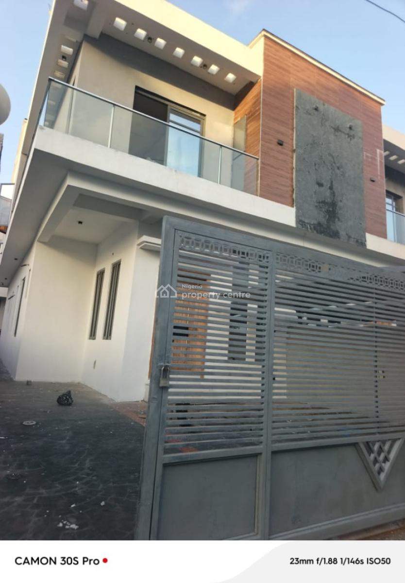 Spacious 4 Bedroom Semi Detached Duplex Inside an Estate, Orchid Road, Lekki, Lagos, Semi-detached Duplex for Rent