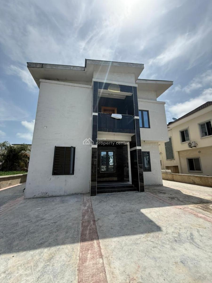 4 Bedroom Fully Detached Duplex / Bq / Security House, Chevron, Lekki Lagos, Lekki, Lagos, Detached Duplex for Sale