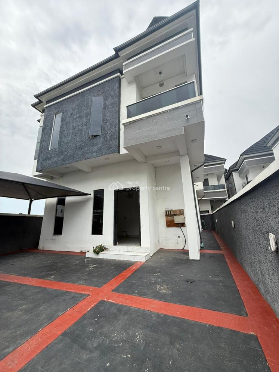 4 Bedroom Fully Detached Duplex/bq /, Chevron, Lekki, Lagos, Lekki, Lagos, Detached Duplex for Sale