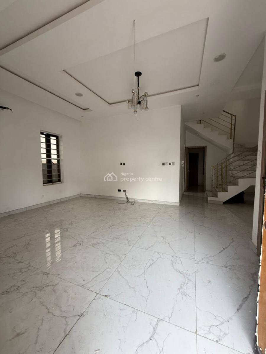 4 Bedroom Fully Detached Duplex/bq /, Chevron, Lekki, Lagos, Lekki, Lagos, Detached Duplex for Sale