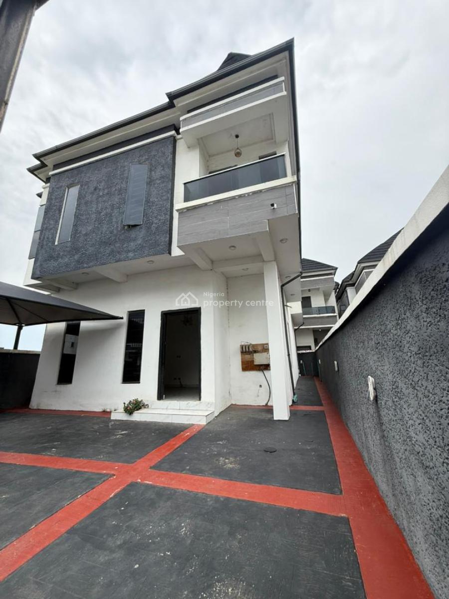 4 Bedroom Fully Detached Duplex/bq /, Chevron, Lekki, Lagos, Lekki, Lagos, Detached Duplex for Sale