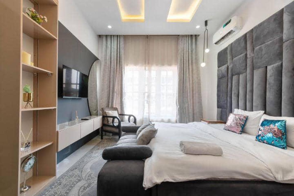 Fully Serviced Furnished 3 Bedroom Flat  in a Serene Estate, Whitesand, Lekki Phase 1, Lekki, Lagos, Flat / Apartment for Rent