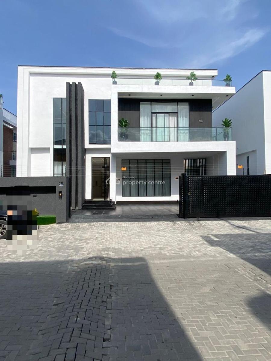 Stunning 5 Bedroom Fully Detached Duplex with Bq in a Secure Estate, Lekki, Lagos, Detached Duplex for Sale
