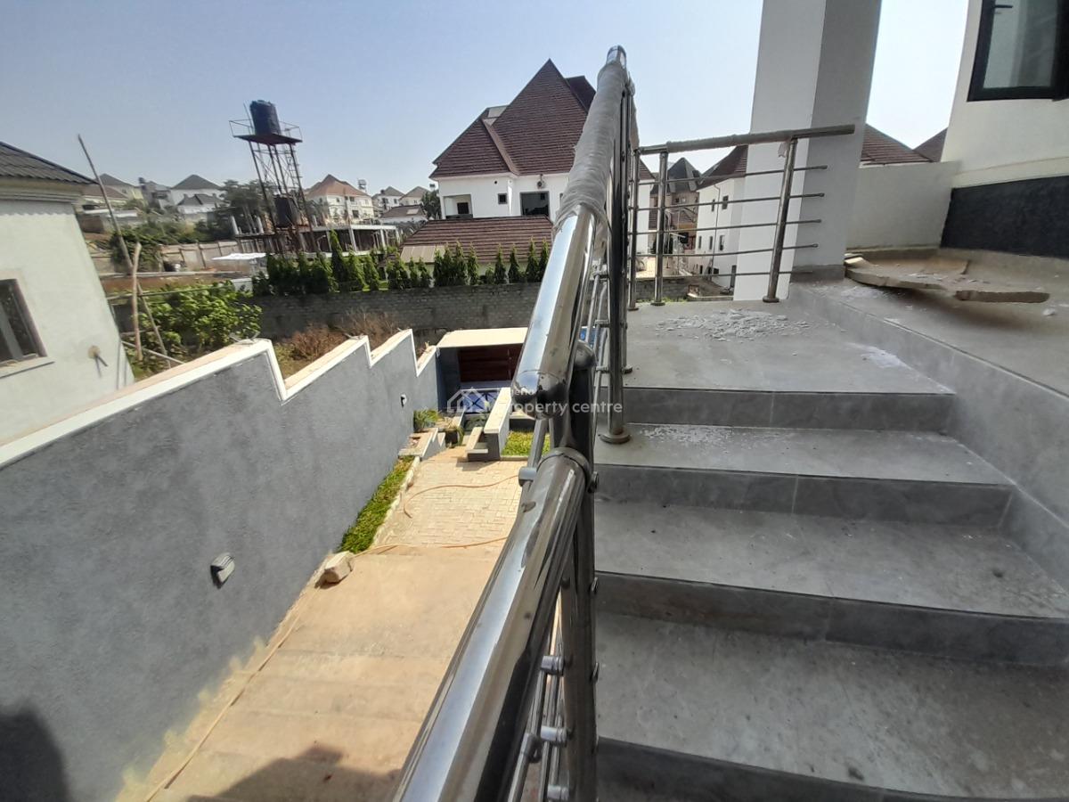 Majestic 4-bedroom Semi-detached Duplex with Bq & Swimming Pool, Asokoro District, Abuja, Semi-detached Duplex for Rent