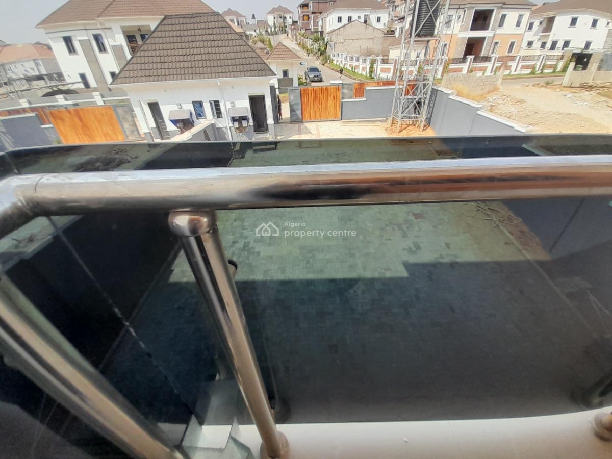 Majestic 4-bedroom Semi-detached Duplex with Bq & Swimming Pool, Asokoro District, Abuja, Semi-detached Duplex for Rent