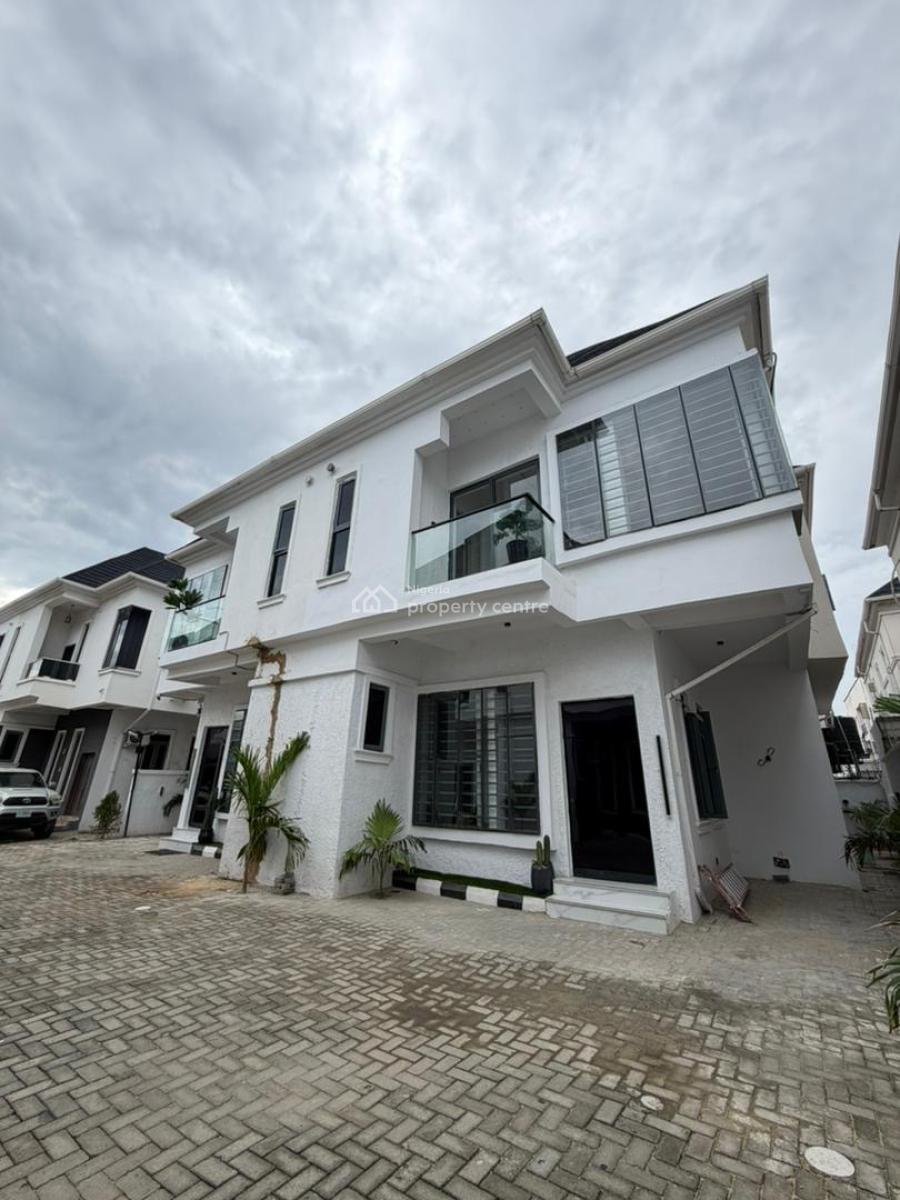 a Gorgeous 4 Bedroom Semi Detached with Bq, Lekki, Lagos, Semi-detached Duplex for Rent