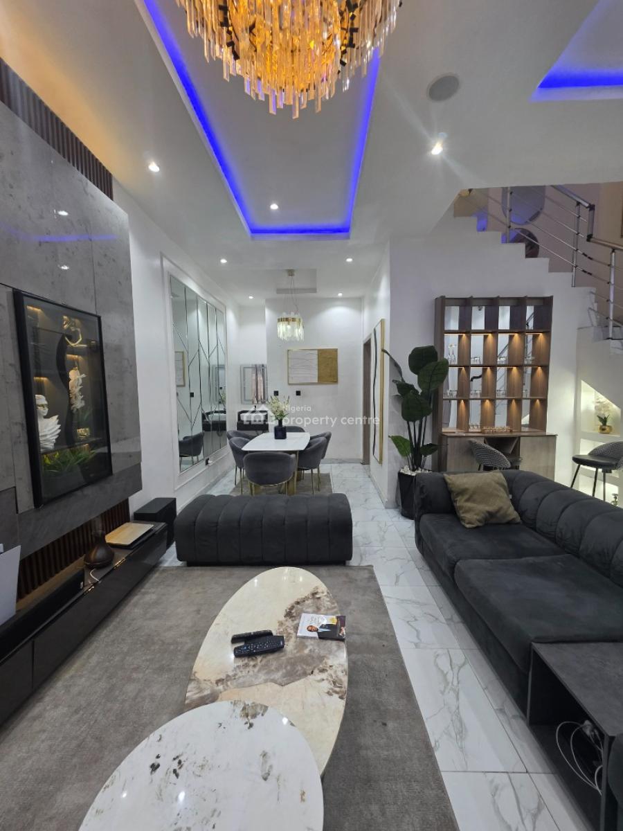 Furnished 4 Bedroom Terrace Duplex with Bq, Ikate Elegushi, Lekki, Lagos, Terraced Duplex for Sale