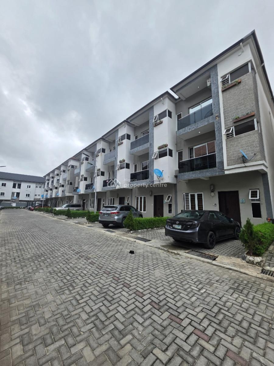 Furnished 4 Bedroom Terrace Duplex with Bq, Ikate Elegushi, Lekki, Lagos, Terraced Duplex for Sale