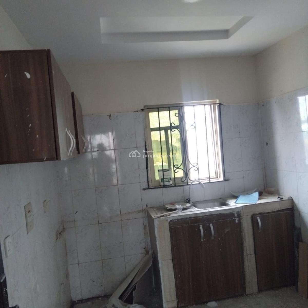 Two Bedroom Flat Upstairs, Sangotedo Ajah Lagos, Sangotedo, Ajah, Lagos, Flat / Apartment for Rent