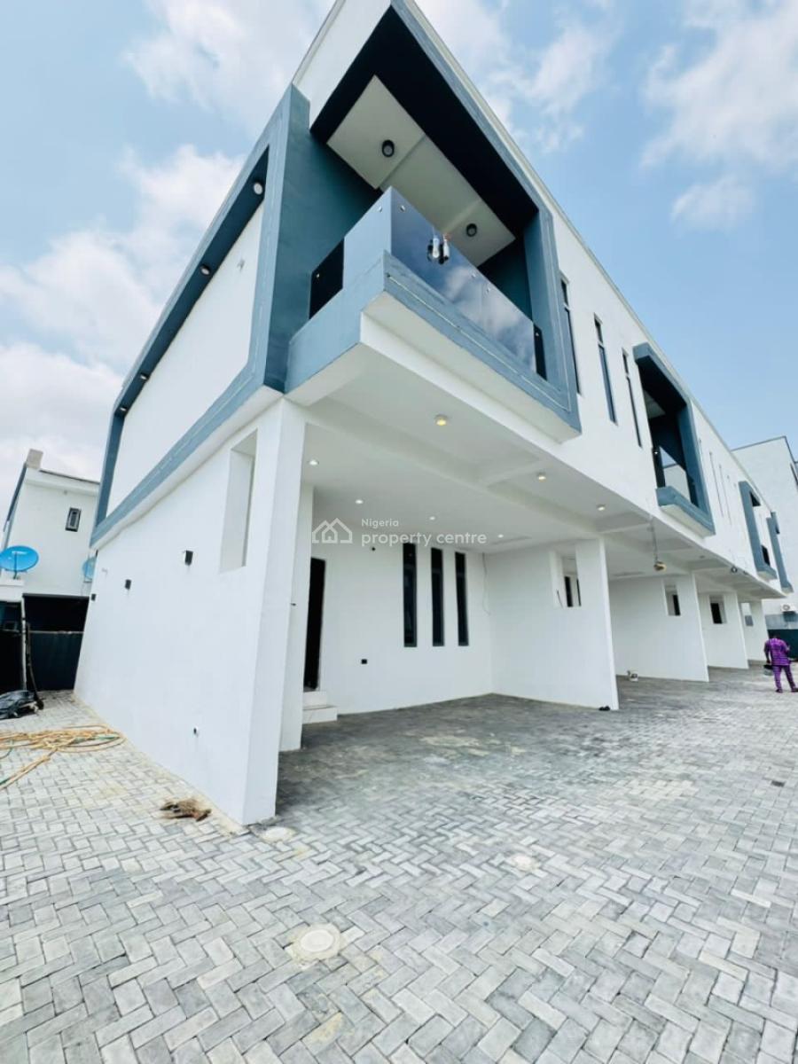 Brand New 4 Bedroom Terrace Duplex, Off Orchid Road, Lekki, Lagos, Terraced Duplex for Rent