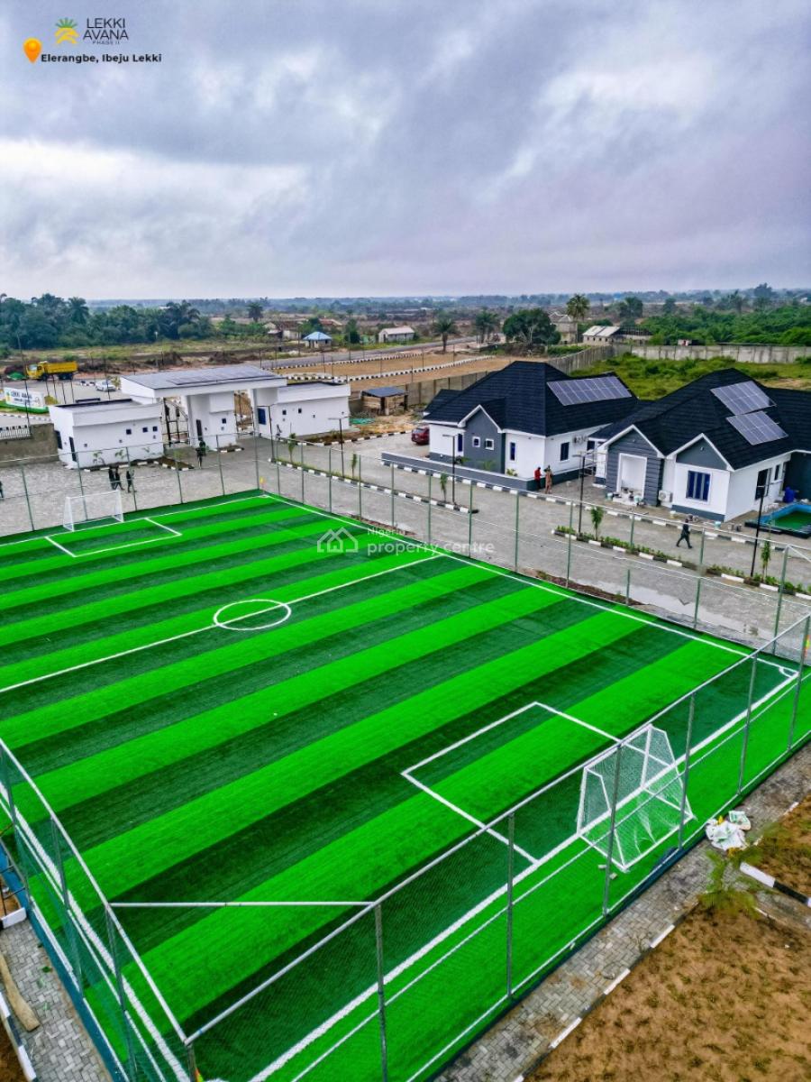 3-bedroom Bungalow with Bq and Swimming Pool  12month Payment Plans Av, Eleranigbe, Eleko Junction, Ibeju Lekki, Lagos, Detached Bungalow for Sale