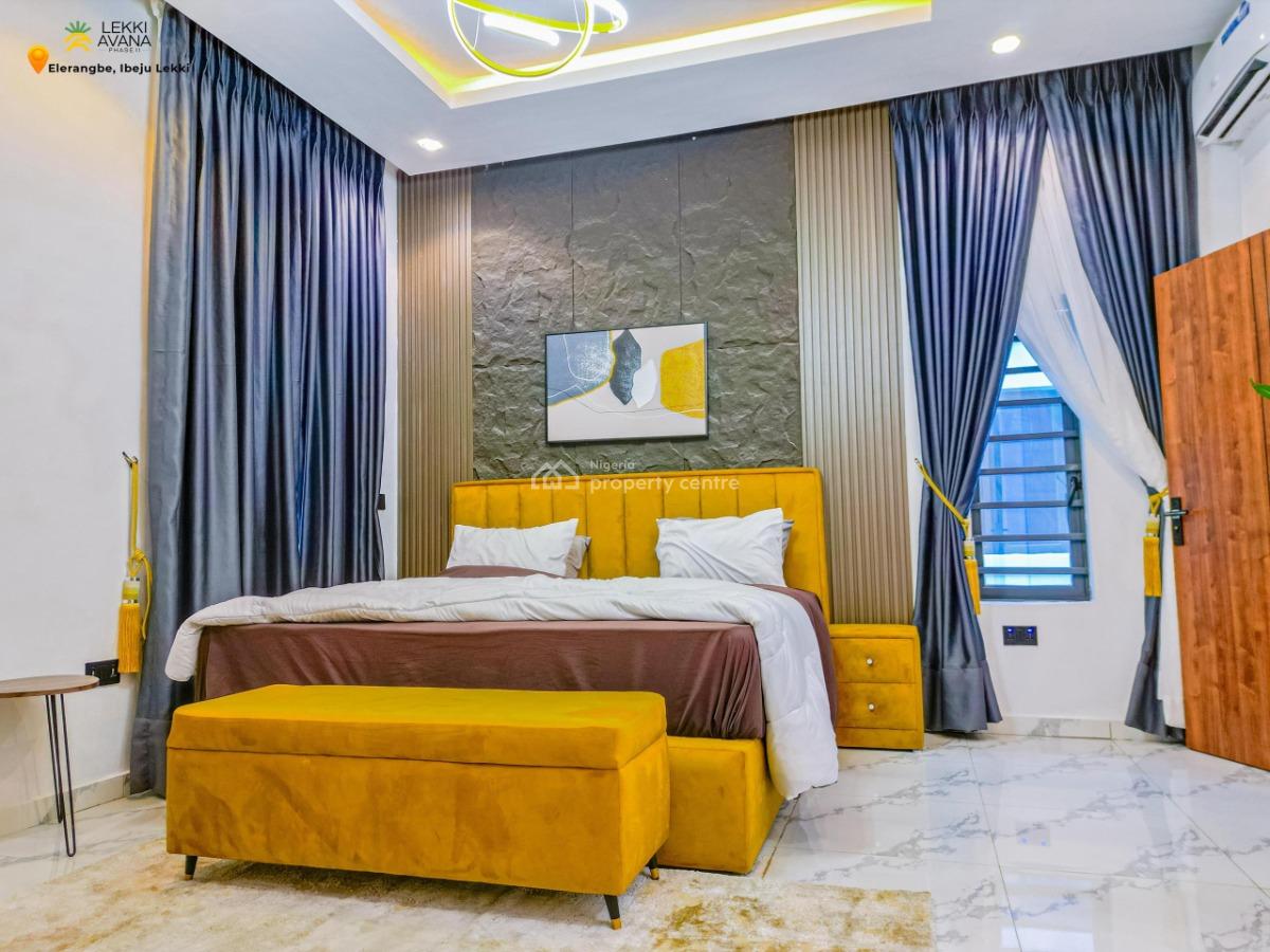 3-bedroom Bungalow with Bq and Swimming Pool  12month Payment Plans Av, Eleranigbe, Eleko Junction, Ibeju Lekki, Lagos, Detached Bungalow for Sale