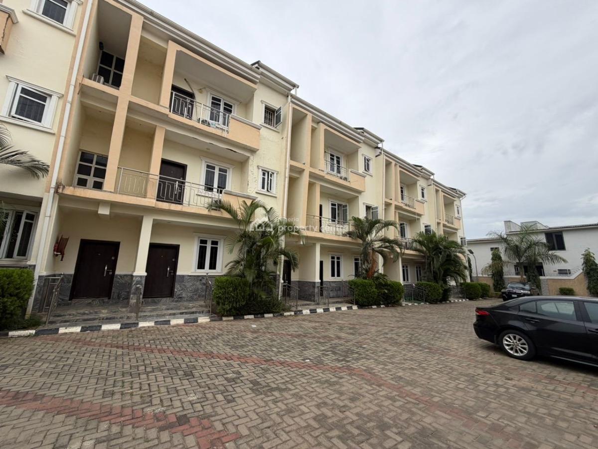 Neatly Finished 2-bedroom Terrace Duplex Comfortable & Secure Living, Guzape District, Abuja, Terraced Duplex for Rent