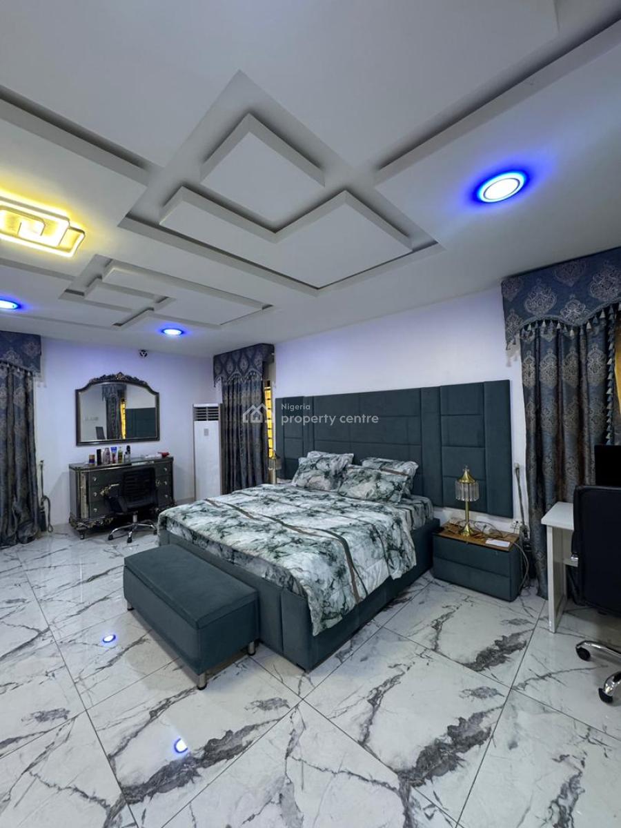Furnished 5 Bedrooms Detached House with 1 Room Bq, Awuse Estate, Opebi, Ikeja, Lagos, Detached Duplex for Rent
