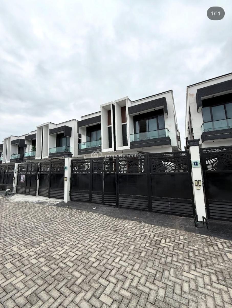 Brand New 4 Bedroom Duplex with Bq, Royal Pine Estate, Orchid Road, Lekki, Lagos, Semi-detached Duplex for Sale