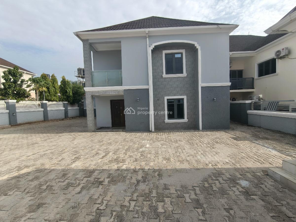 Exquisite 4 Bedroom Semi-detached Duplex with Bq, Naf Valley Estate, Asokoro District, Abuja, House for Sale