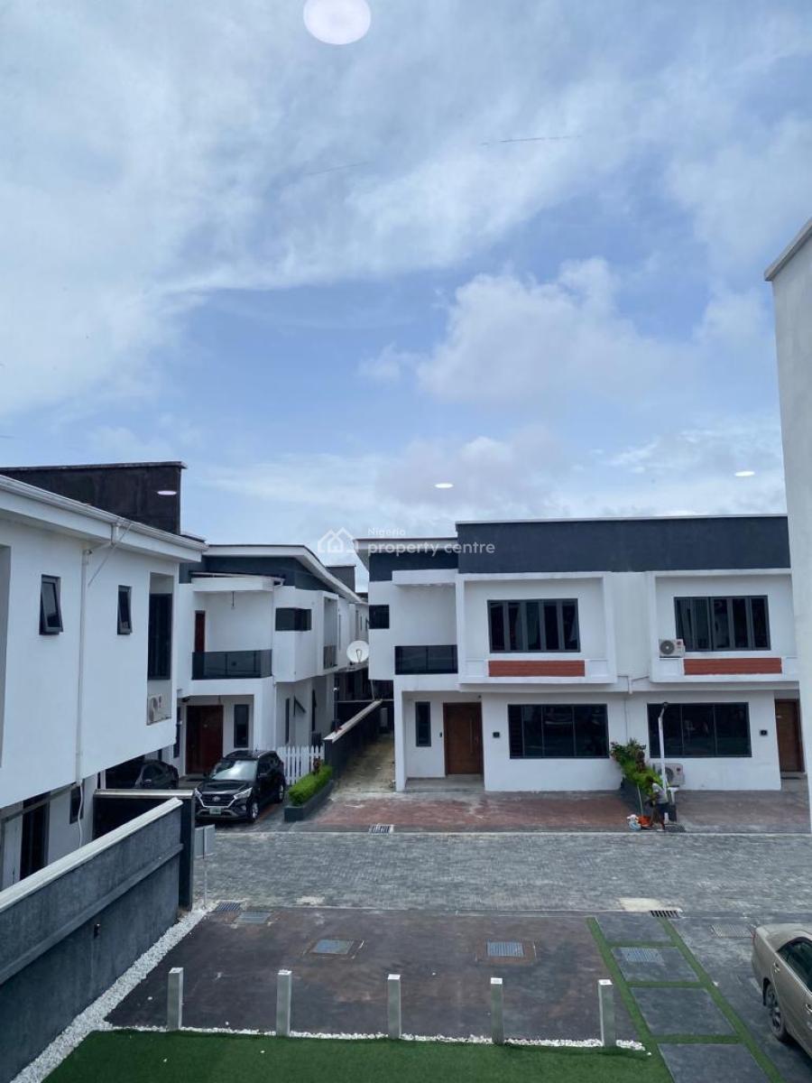 Luxurious 4 Bedroom Terrace Duplex with Pool, 24hrs Light and Gym, Atlantis Estate, Ologolo, Lekki, Lagos, Terraced Duplex for Rent