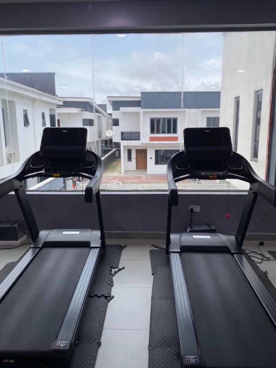 Luxurious 4 Bedroom Terrace Duplex with Pool, 24hrs Light and Gym, Atlantis Estate, Ologolo, Lekki, Lagos, Terraced Duplex for Rent