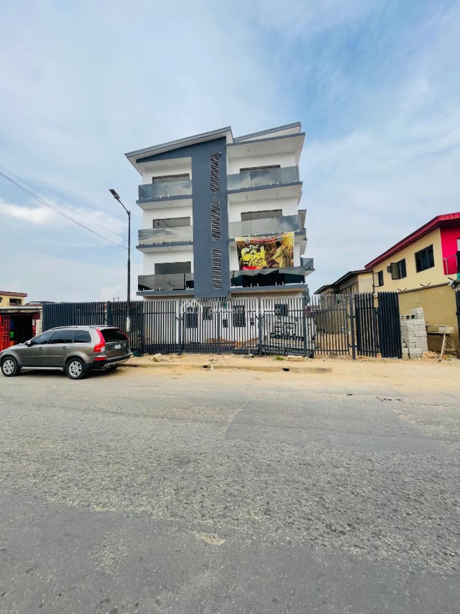 Newly Built Spacious 3 Bedroom Apartment, Spaciously Designed Apartment with Floor to Ceiling Window, Ogba, Ikeja, Lagos, Flat / Apartment for Sale