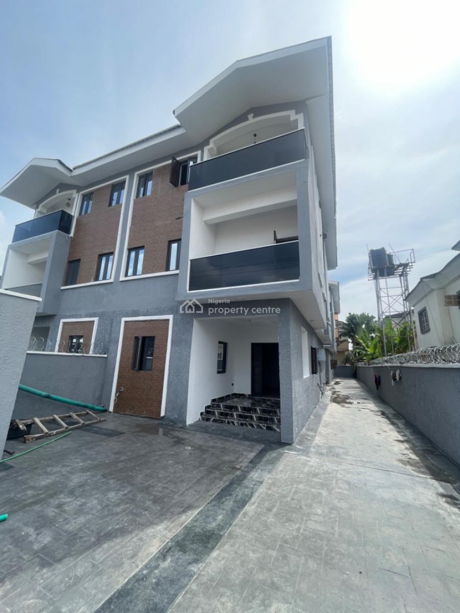4 Bedroom Duplex with Bq, Chevron Drive Lekki Lagos, Lekki, Lagos, Semi-detached Duplex for Rent