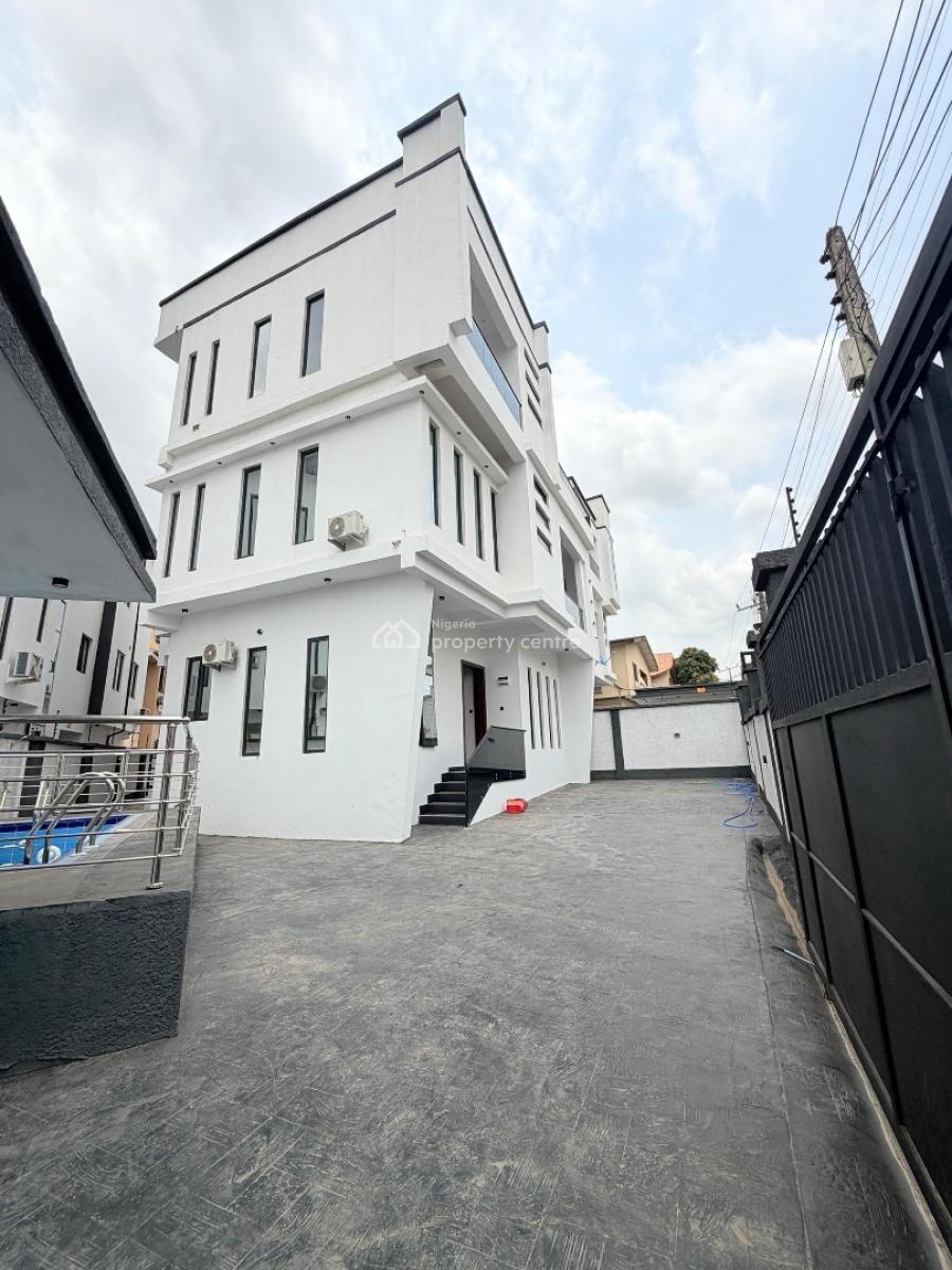 Newly Built 5 Bedroom Fully Detached Duplex + Bq, Otedola Link Bridge, Emmanuel Keshi Street, Secretariat Mosque, Governor’s Residence, Icm, Gra Phase 2, Magodo, Lagos, Detached Duplex for Sale