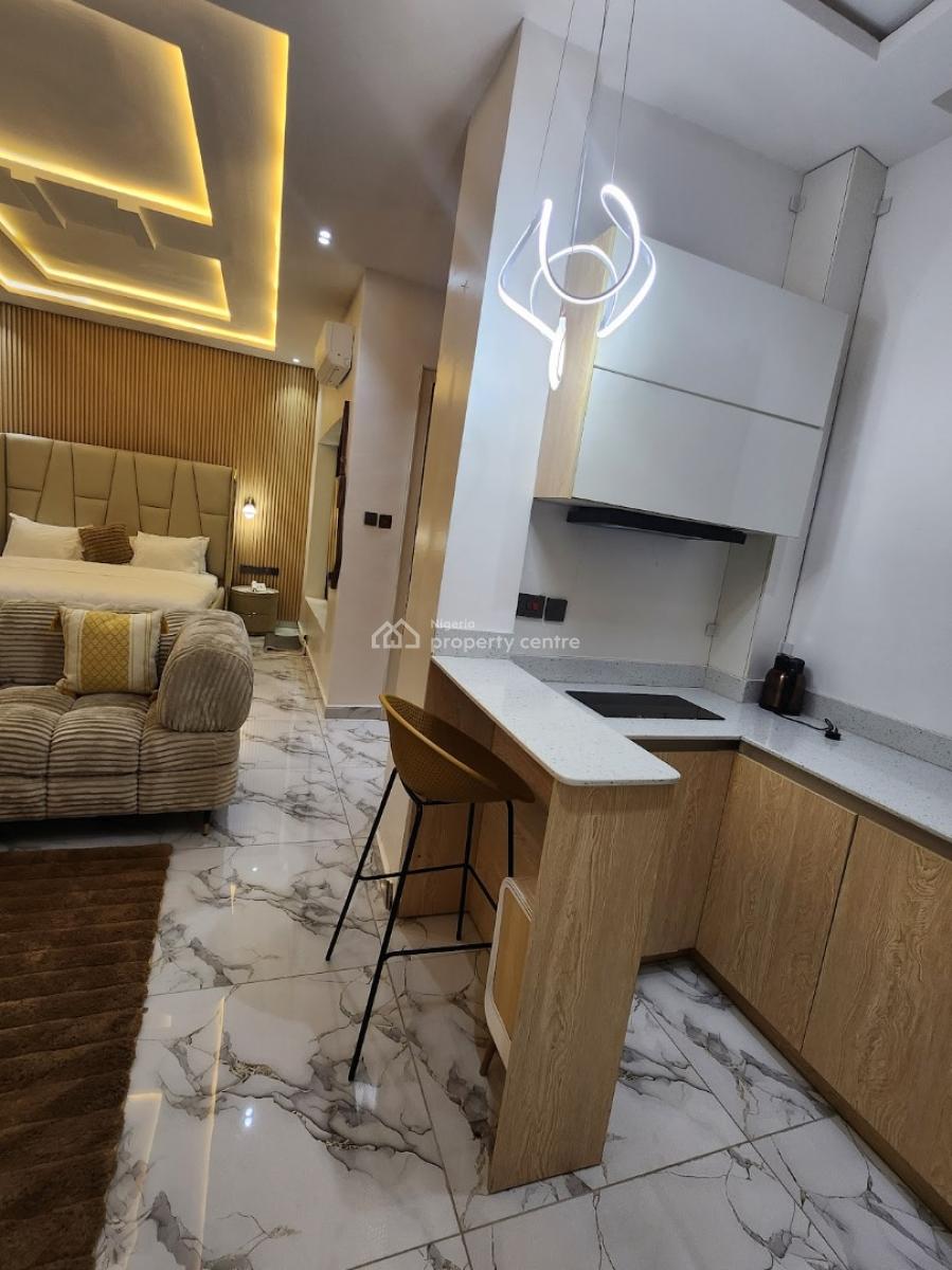 Luxury 1 Bedroom Studio Apartment with Swimming Pool Available, Awuse Estate, Opebi, Ikeja, Lagos, House Short Let