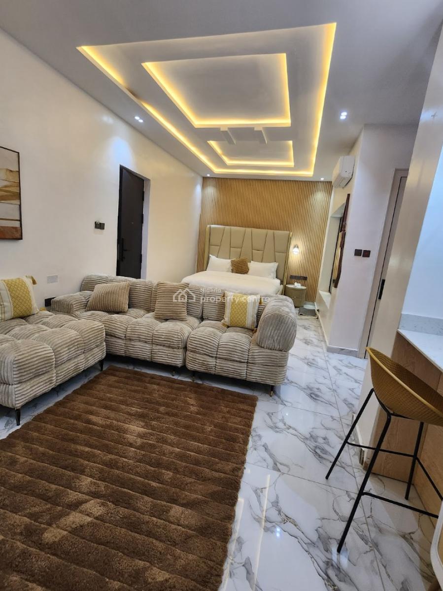 Luxury 1 Bedroom Studio Apartment with Swimming Pool Available, Awuse Estate, Opebi, Ikeja, Lagos, House Short Let
