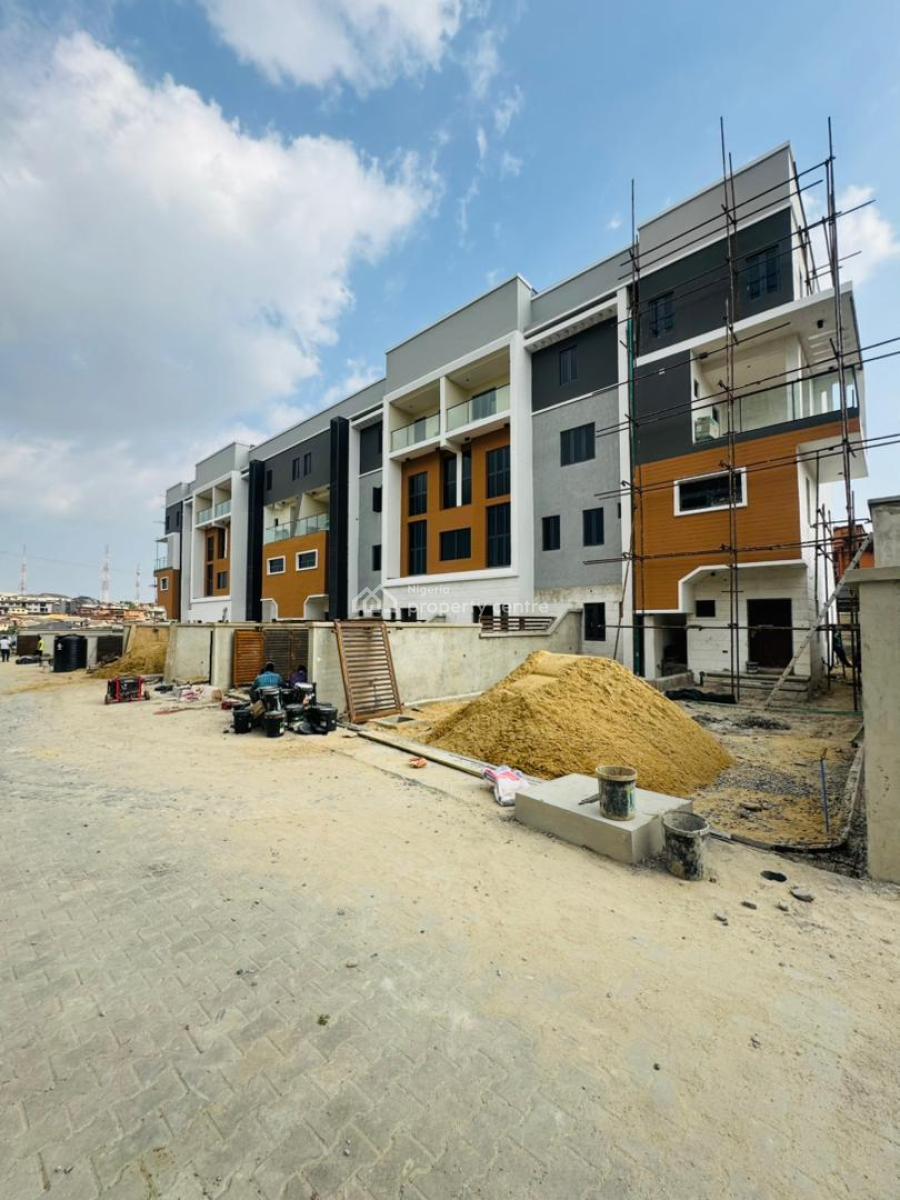 Newly Built 4 Bedroom Masionette with a Room Bq, Beautifully Designed Home with Bq in a Secured Estate, Opebi, Ikeja, Lagos, House for Sale