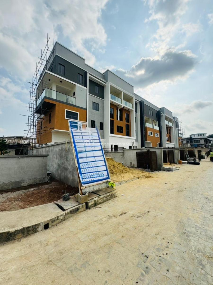 Newly Built 4 Bedroom Masionette with a Room Bq, Beautifully Designed Home with Bq in a Secured Estate, Opebi, Ikeja, Lagos, House for Sale