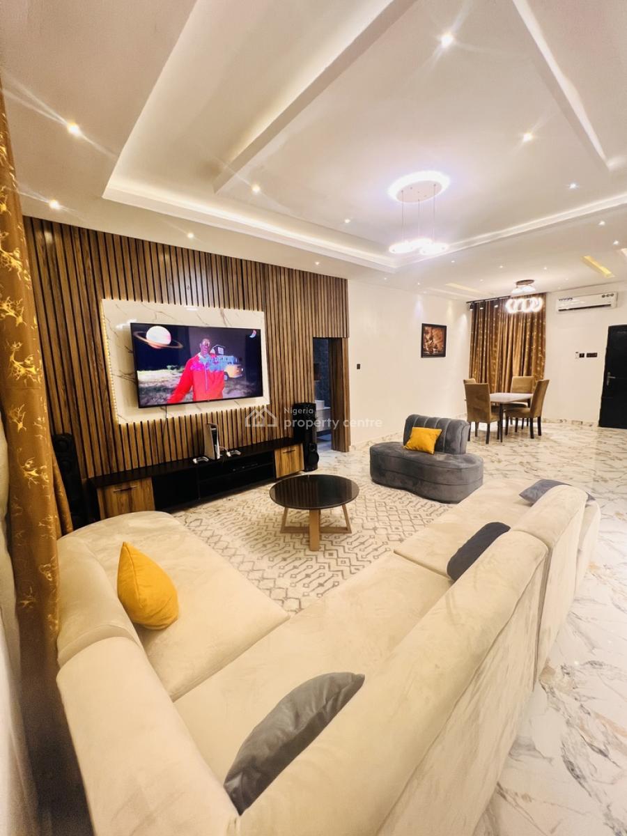 Fully Furnished 3 Bedroom Apartment, 13 Gani Dabiri Street Ajao Estate, By International Airport, Ikeja, Lagos, Flat / Apartment for Rent