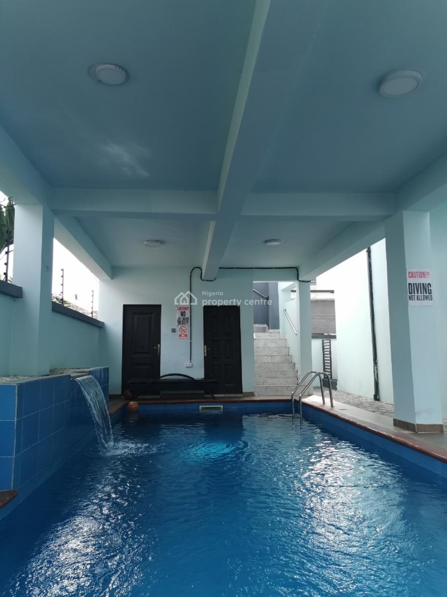 Fully Furnished Room Downstairs with Shared Kitchen, Royal Pine Estate Orchid Road Eleganza Bustop Lekki Lagos, Lekki, Lagos, Flat / Apartment for Rent