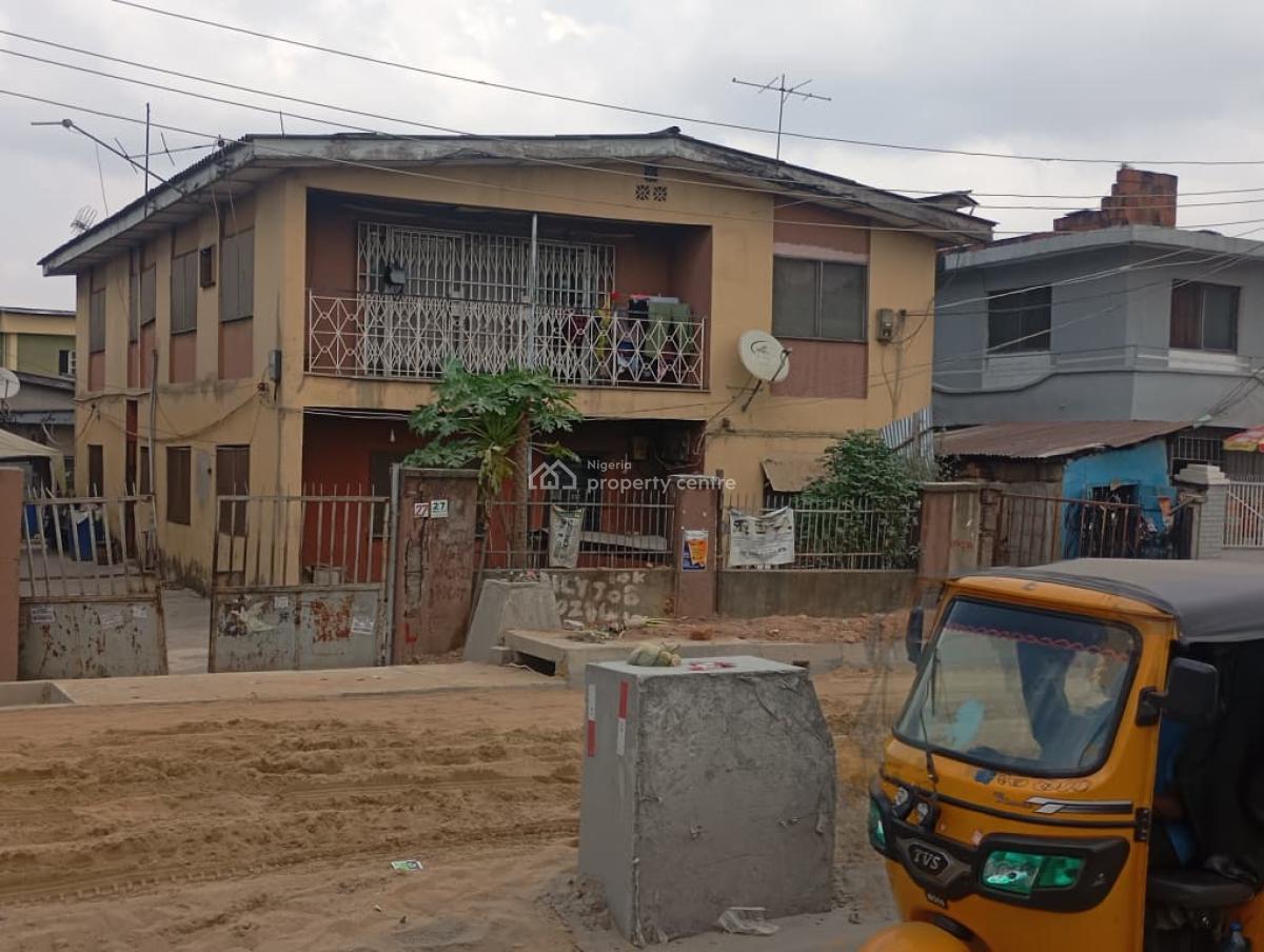 a Story Building of 3units of 3bedroom Flat  Location: Off Demurin Roa, Ketu, Lagos, Block of Flats for Sale